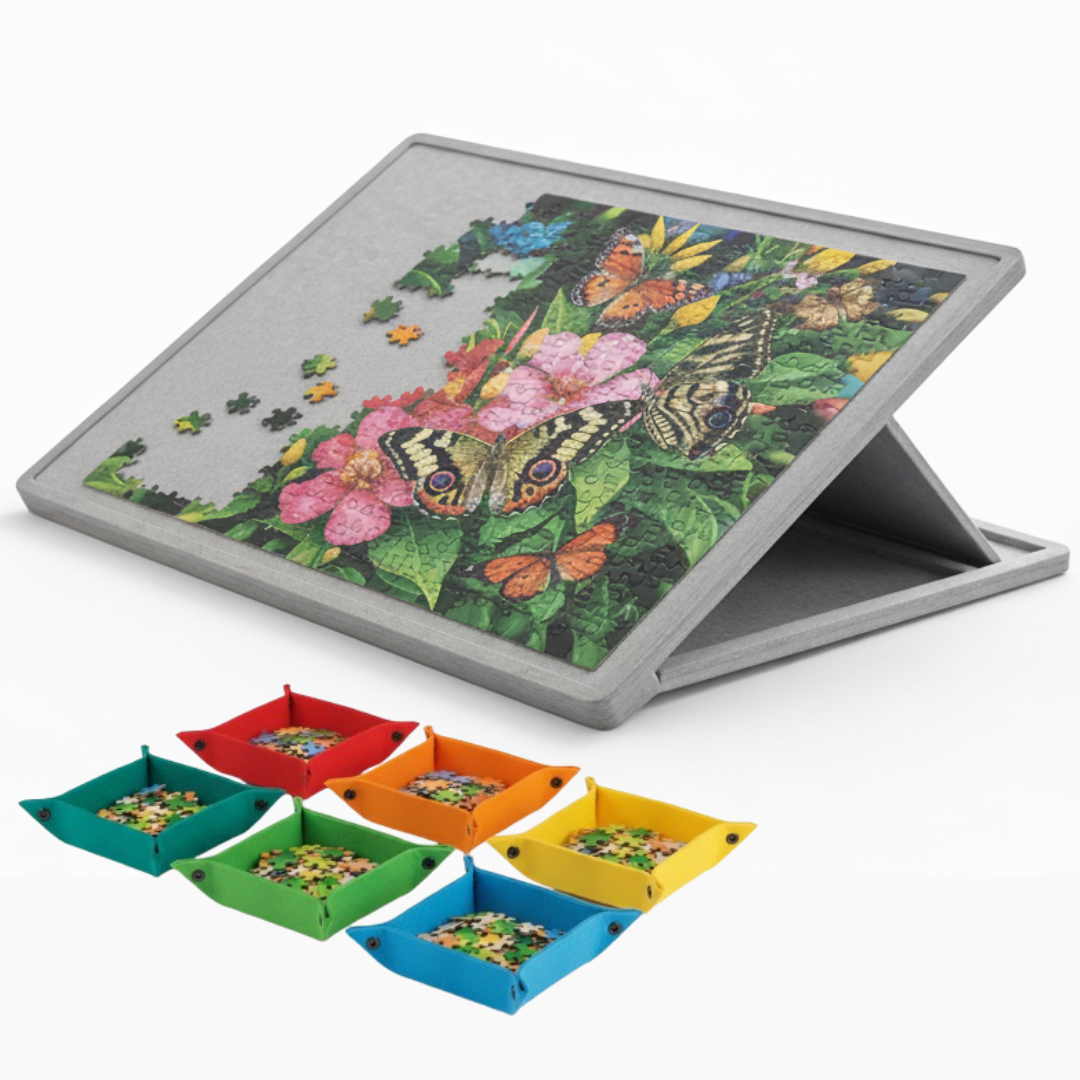 Vilten Puzzelmat - Sorteerbakjes