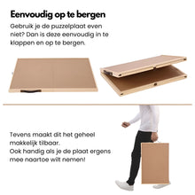 Opvouwbaar Houten Puzzelbord - T/m 1500 Stukjes
