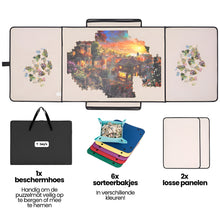 Microfleece Puzzelmap - 1500 stukjes